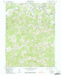 Download a high-resolution, GPS-compatible USGS topo map for Middlebourne, WV (1985 edition)