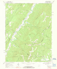 Download a high-resolution, GPS-compatible USGS topo map for Milam, WV (1969 edition)