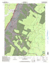 Download a high-resolution, GPS-compatible USGS topo map for Mill Creek, WV (1998 edition)