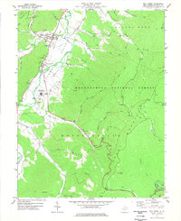 Download a high-resolution, GPS-compatible USGS topo map for Mill Creek, WV (1977 edition)
