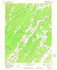 Download a high-resolution, GPS-compatible USGS topo map for Moatstown, WV (1982 edition)