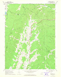 Download a high-resolution, GPS-compatible USGS topo map for Montrose, WV (1971 edition)