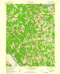 Download a high-resolution, GPS-compatible USGS topo map for Mount Alto, WV (1960 edition)