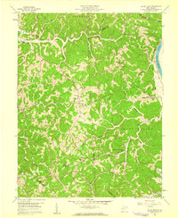 Download a high-resolution, GPS-compatible USGS topo map for Mount Olive, WV (1959 edition)
