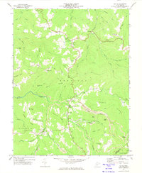Download a high-resolution, GPS-compatible USGS topo map for Nettie, WV (1974 edition)