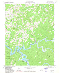 Download a high-resolution, GPS-compatible USGS topo map for Newville, WV (1981 edition)