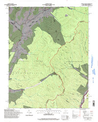 Download a high-resolution, GPS-compatible USGS topo map for Paddy Knob, WV (1998 edition)