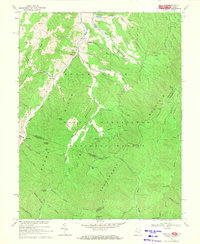 Download a high-resolution, GPS-compatible USGS topo map for Palo Alto, WV (1971 edition)