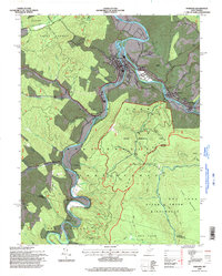 Download a high-resolution, GPS-compatible USGS topo map for Parsons, WV (1998 edition)