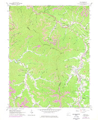 Download a high-resolution, GPS-compatible USGS topo map for Pax, WV (1977 edition)