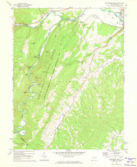 Download a high-resolution, GPS-compatible USGS topo map for Petersburg West, WV (1973 edition)