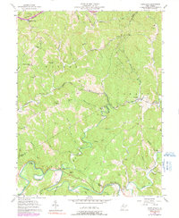 Download a high-resolution, GPS-compatible USGS topo map for Petroleum, WV (1991 edition)