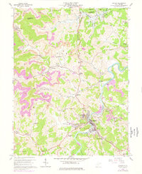 Download a high-resolution, GPS-compatible USGS topo map for Philippi, WV (1978 edition)