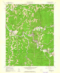 Download a high-resolution, GPS-compatible USGS topo map for Pine Grove, WV (1962 edition)