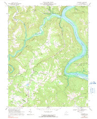 Download a high-resolution, GPS-compatible USGS topo map for Pipestem, WV (1991 edition)
