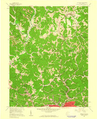 Download a high-resolution, GPS-compatible USGS topo map for Pocatalico, WV (1960 edition)