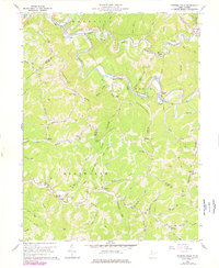 Download a high-resolution, GPS-compatible USGS topo map for Porters Falls, WV (1977 edition)