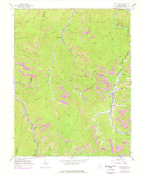 Download a high-resolution, GPS-compatible USGS topo map for Powellton, WV (1977 edition)