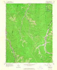 Download a high-resolution, GPS-compatible USGS topo map for Powellton, WV (1966 edition)
