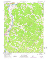 Download a high-resolution, GPS-compatible USGS topo map for Prichard, WV (1977 edition)