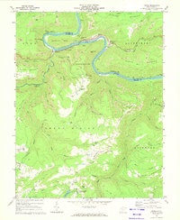 Download a high-resolution, GPS-compatible USGS topo map for Prince, WV (1972 edition)