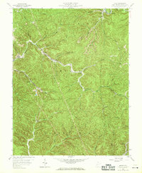Download a high-resolution, GPS-compatible USGS topo map for Quick, WV (1969 edition)