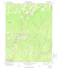 Download a high-resolution, GPS-compatible USGS topo map for Quinwood, WV (1974 edition)