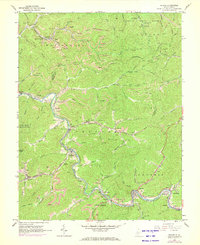 Download a high-resolution, GPS-compatible USGS topo map for Racine, WV (1972 edition)