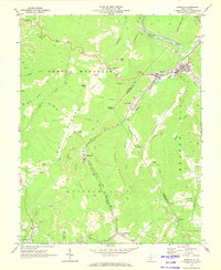 Download a high-resolution, GPS-compatible USGS topo map for Rainelle, WV (1973 edition)