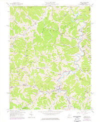 Download a high-resolution, GPS-compatible USGS topo map for Reedy, WV (1976 edition)