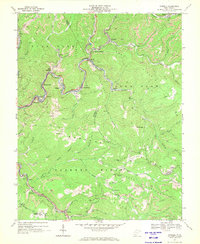 Download a high-resolution, GPS-compatible USGS topo map for Rhodell, WV (1970 edition)