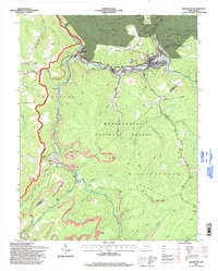 Download a high-resolution, GPS-compatible USGS topo map for Richwood, WV (1998 edition)