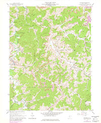 Download a high-resolution, GPS-compatible USGS topo map for Roanoke, WV (1979 edition)