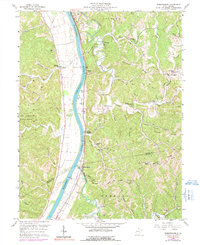 Download a high-resolution, GPS-compatible USGS topo map for Robertsburg, WV (1991 edition)