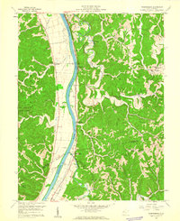 Download a high-resolution, GPS-compatible USGS topo map for Robertsburg, WV (1960 edition)