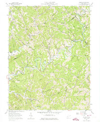Download a high-resolution, GPS-compatible USGS topo map for Romance, WV (1974 edition)