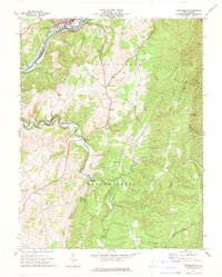 Download a high-resolution, GPS-compatible USGS topo map for Ronceverte, WV (1975 edition)