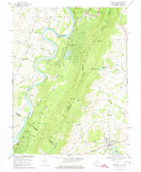 Download a high-resolution, GPS-compatible USGS topo map for Round Hill, WV (1974 edition)