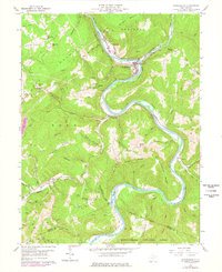 Download a high-resolution, GPS-compatible USGS topo map for Rowlesburg, WV (1977 edition)