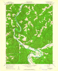 Download a high-resolution, GPS-compatible USGS topo map for Saint George, WV (1961 edition)