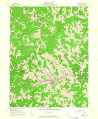 Download a high-resolution, GPS-compatible USGS topo map for Salem, WV (1963 edition)