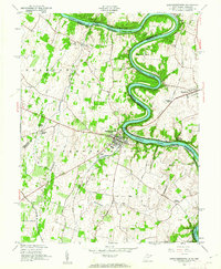 Download a high-resolution, GPS-compatible USGS topo map for Shepherdstown, WV (1961 edition)