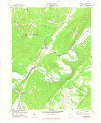 Download a high-resolution, GPS-compatible USGS topo map for Springfield, WV (1975 edition)