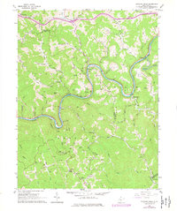Download a high-resolution, GPS-compatible USGS topo map for Strange Creek, WV (1977 edition)