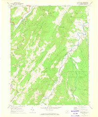 Download a high-resolution, GPS-compatible USGS topo map for Sugar Grove, WV (1973 edition)