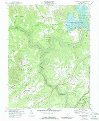 Download a high-resolution, GPS-compatible USGS topo map for Summersville Dam, WV (1988 edition)