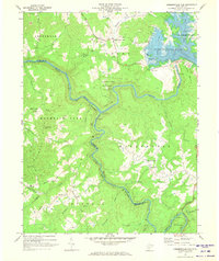Download a high-resolution, GPS-compatible USGS topo map for Summersville Dam, WV (1973 edition)