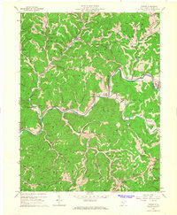 Download a high-resolution, GPS-compatible USGS topo map for Tanner, WV (1967 edition)