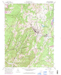 Download a high-resolution, GPS-compatible USGS topo map for Terra Alta, WV (1998 edition)