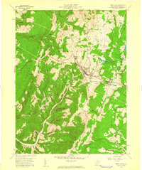Download a high-resolution, GPS-compatible USGS topo map for Terra Alta, WV (1960 edition)